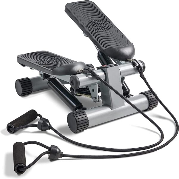 Health & Fitness Mini Stepper for Exercise Low-Impact Stair Step Cardio Equipment with Digital Monitor